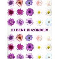 Kaart Jij bent bijzonder bloemen - Leef!