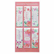 Magnetic Pagemarkers set of 6 Flowers