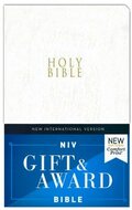 NIV Gift & award Bible wit flexleather