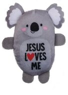 Jesus loves me knuffel dier - Koala