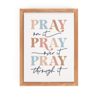 FRAMED ART - Pray