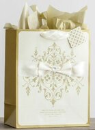 GIFT BAG-SPECIALTY-WEDDING WIDE RIBBON
