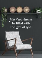 Kaart May your home be filled with the love of God