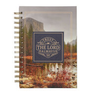 Journal Trust in the Lord always ringband groot 150x210 mm