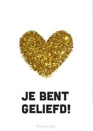 Kaart "Je bent geliefd!"