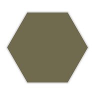 Muurhexagon olijfgroen