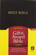 NLT Gift & Award Bible zwart