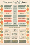 Stickers Bible journaling