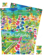 Bijbeltabs stickers veldboeket