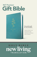 NLT Premium Gift Bible groenblauw