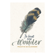 Kaart Je bent een wonder