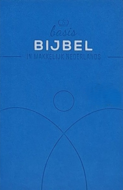 Basisbijbel vivella hemelsblauw 12x18 cm