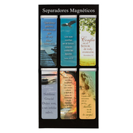 Boekenleggers magnetisch set van 6 Spaans