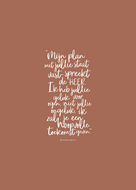 MInikaart Mijn plan met jullie staat vast Jeremia 29:11