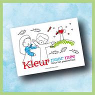 Kleur maar mee - Paasverhaal