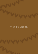 Kaart Vier de liefde