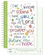 Notitieboek For I know the plans A5 ringband