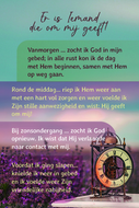 Minikaart Er is Iemand die om mij geeft!