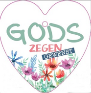 Gods zegen gewenst