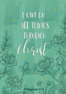 Journal I can do all things luxleather