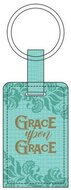 Sleutelhanger Grace upon grace luxleather