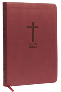 KJV Large Print Value Thinline Bible bordeauxrood