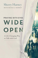 Praying with eyes wide open