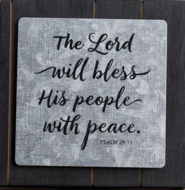 Tabletop The Lord will bless His people with peace
