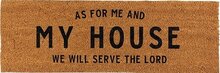 Deurmat As for me and my house