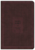 KJV Large Print Premium Value Thinline Bible donkerbruin
