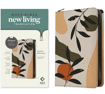 NLT Thinline Reference Bible met rits planten