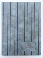 Journal God is trouw A5 14x21 cm blauw