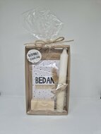 Giftset doosje met kaart in blokje en kaars (Gifts of Grace)