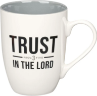 Mok Trust in the Lord Prov 3 five wit/grijs