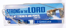 Strong in the Lord Pen & boekenlegger set