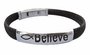 Siliconen bracelet - Believe