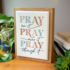 FRAMED ART - Pray