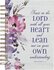 Journal Trust in the Lord 150 x 210mm ringband groot bloemen