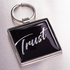 Sleutelhanger Trust metaal