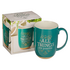Mok All things are possible 444 ml groen