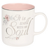 Mok It is well with my soul keramisch roze 414 ml
