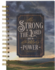 Journal Be strong in the Lord ringband blauw