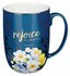 Mok Rejoice always blauw 444 ml