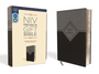 NIV Premium Gift Bible leer zwart/grijs