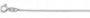 Ketting zilver 60 cm gourmet