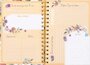 Journal Let your light shine ringband bloemen