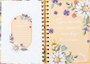Journal Let your light shine ringband bloemen