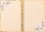 Journal Let your light shine ringband bloemen