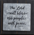 Tabletop The Lord will bless His people with peace