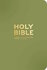 NIV Pocket Bible met rits olijfgroen